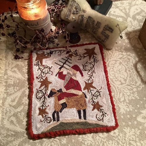 Santa 2016 Punch Needle Pattern or Kit