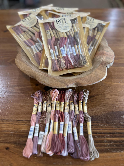 Bunch O' Pinks & Purples Embroidery Floss Thread Pack