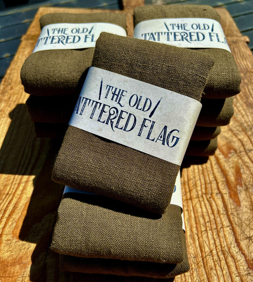 Army Green Stitching Linen 1/4 yd.