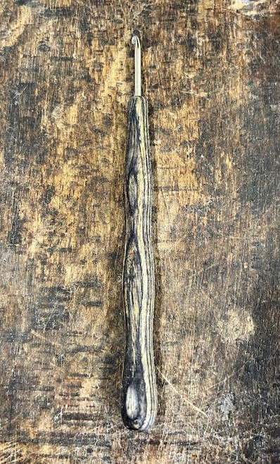 Turned Wooden Hook ~ Primitive End ~ #6