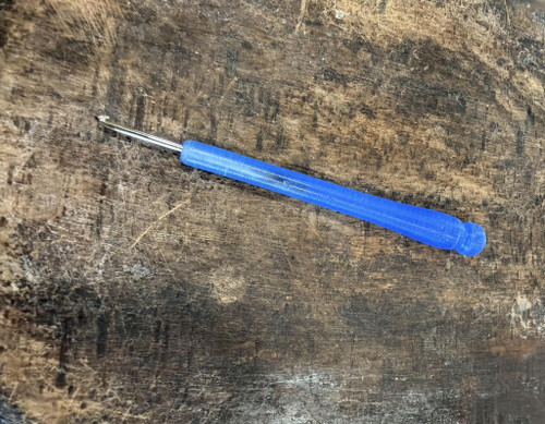 Turned Acrylic Hook ~ Primitive End ~ #A8