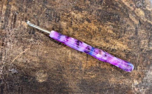Turned Acrylic Hook ~ Primitive End ~ #A11