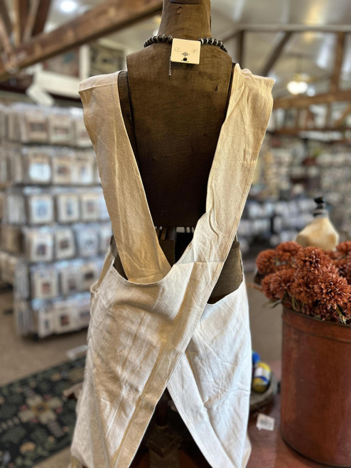 Linen/Cotton Cross Body Apron