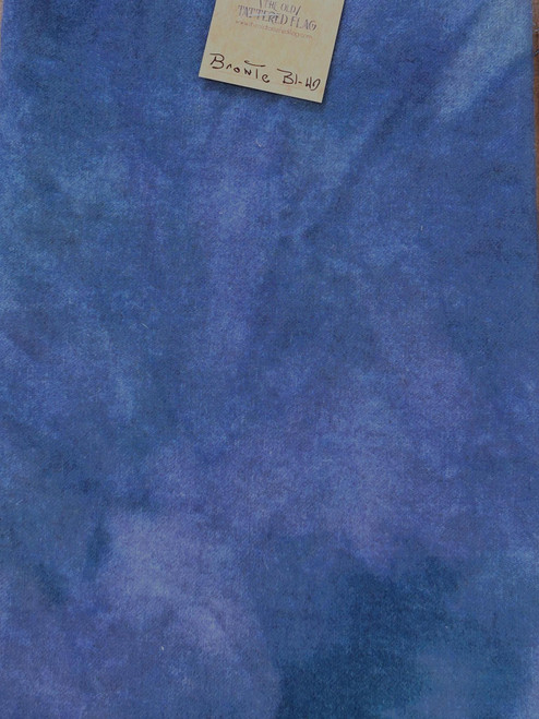Bronte Blue Hand Dyed Wool