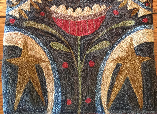 Stone House Tulip Punch Needle Pattern or Kit