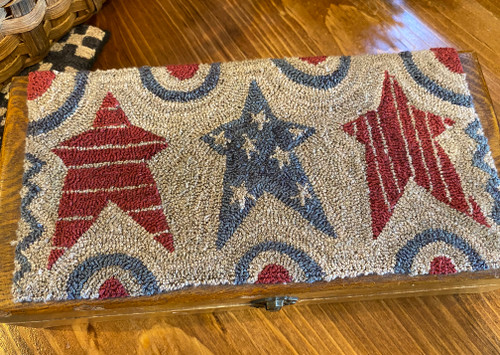 Tattered Stars Punch Needle Pattern or Kit