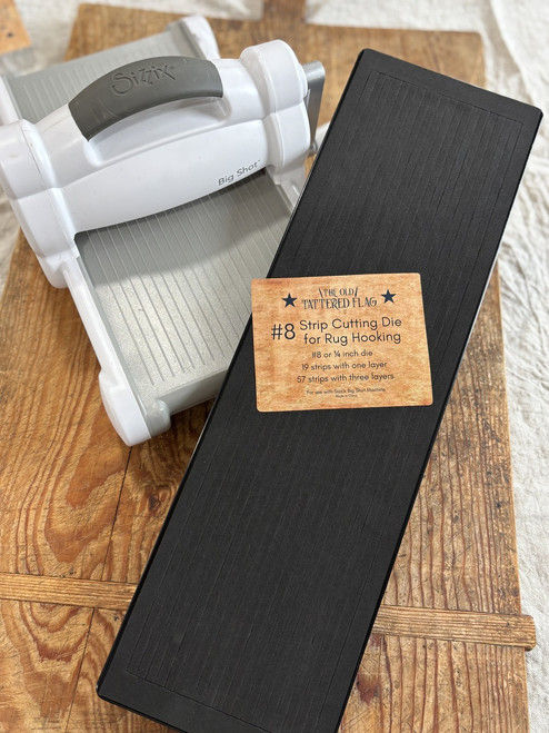 9 or 3/8 inch Strip Die for Rug Hooking