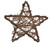 3 1/2 inch Grapevine star