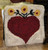 Primitive Rug Hooking Beginner Kit ~ Heart and Penny Flowers