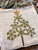 6 Little Snowflakes Tree Wool Applique kit