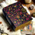 Pink Flowers Leather Journal