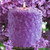 Lilac Hearth Cake Candle