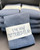 Colonial Blue Stitching Linen 1/4 yd.