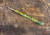 Turned Acrylic Hook ~ Primitive End ~ #A18