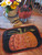 Crazy Doodle Pumpkin Wool Applique Pattern or Kit