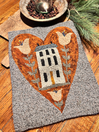 Our Happy Home ~ Spring Rug Hooking Pattern