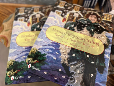 Hooked Rug Storytelling - Lesley Mary Close