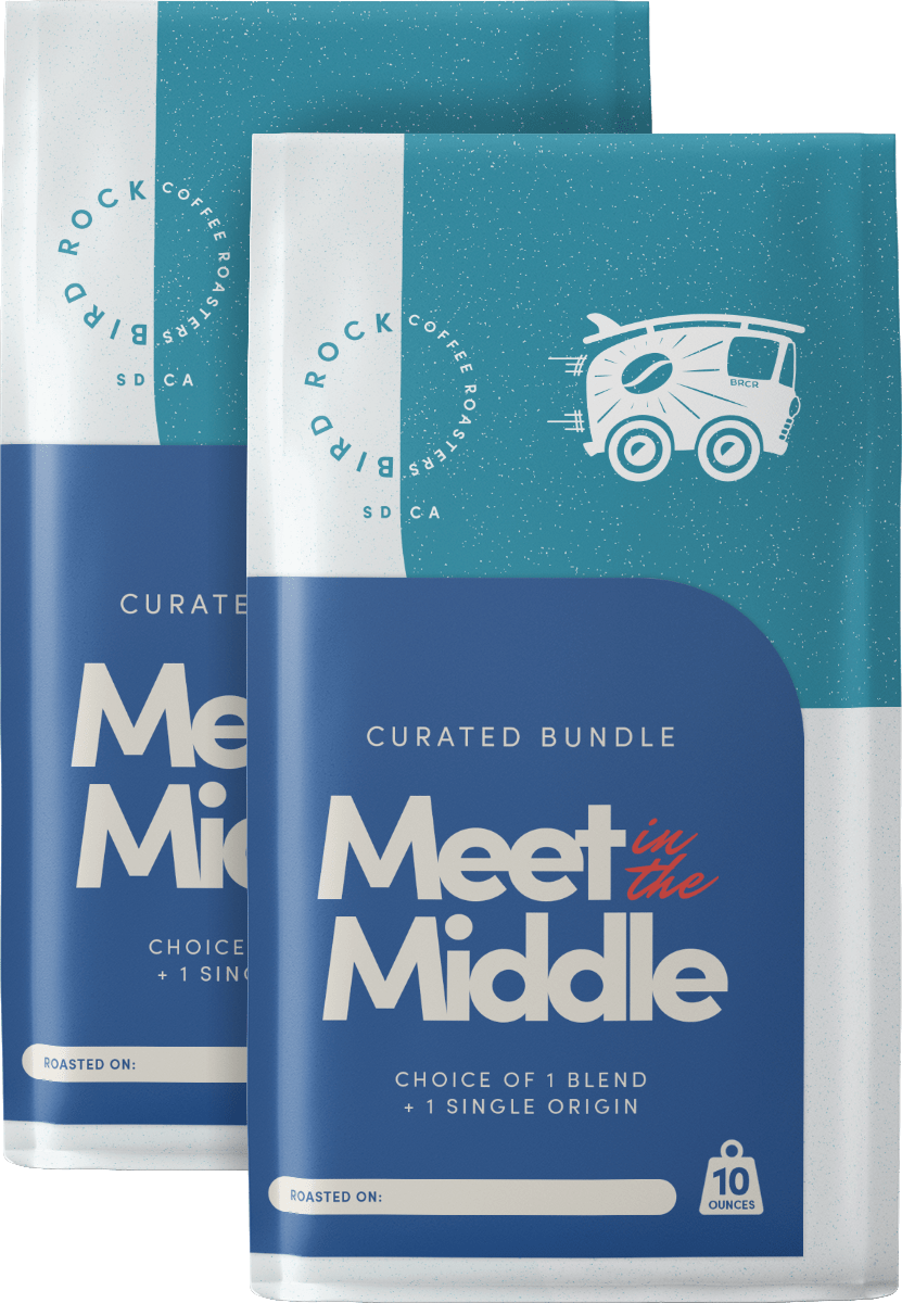 Meet In The Middle Prepaid 3 Monthly Shipments Bird Rock Coffee Roasters