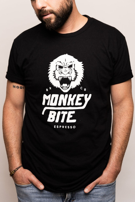 Monkey Bite Tee - Black