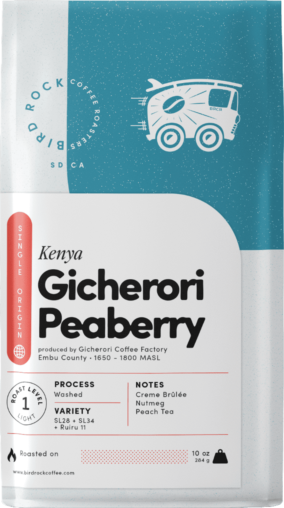 Coffee Bag Link: Kenya Gicherori Peaberry