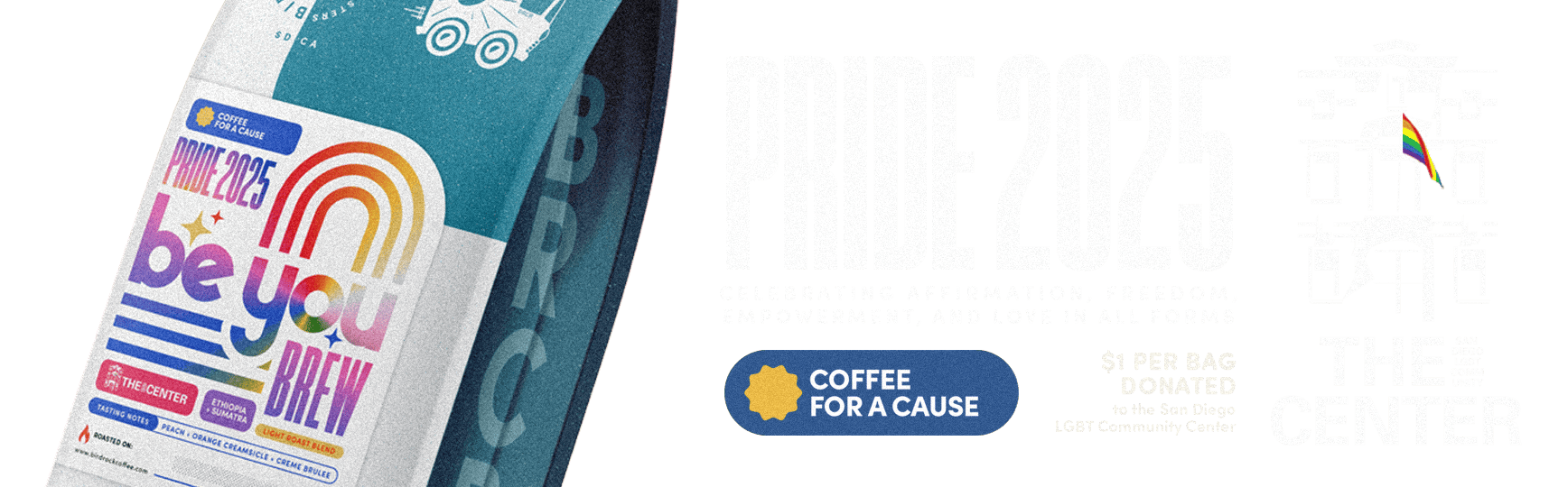 Image Link: Be You Brew Coffee Limited Coffee Blend, Coffee For A Cause, $1 Donated per Bag.