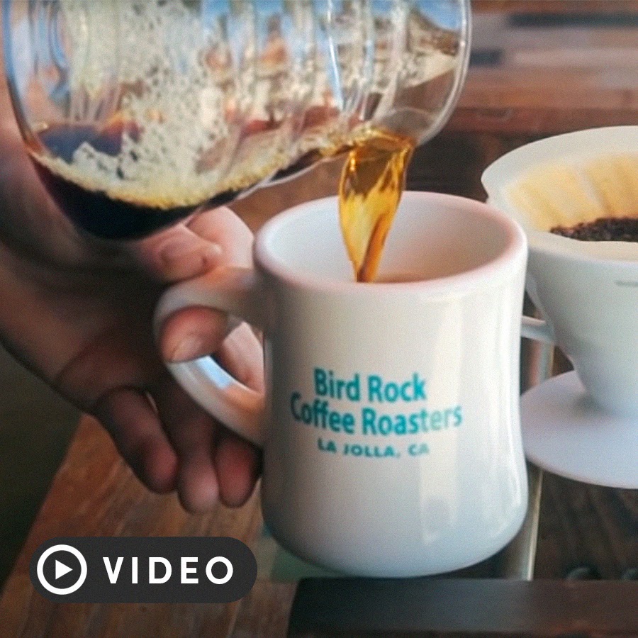 Pour Over Coffee HowTo Bird Rock Coffee Roasters