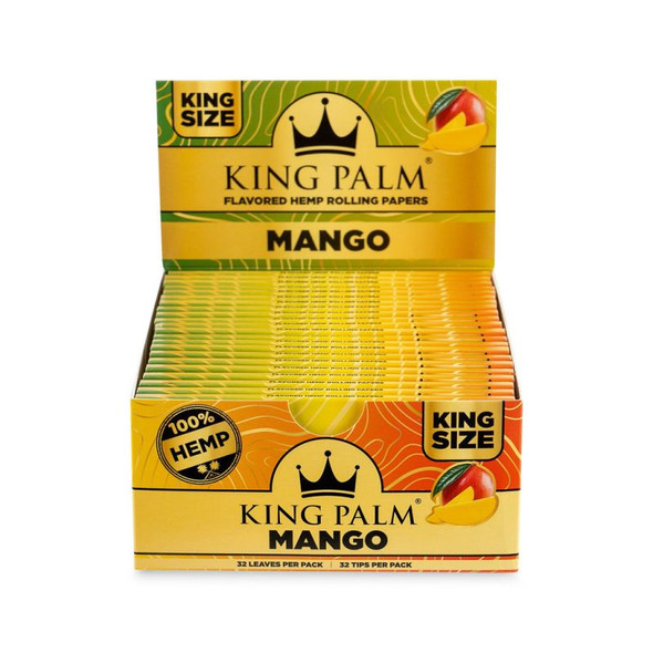 King Palm Papers King Size Magnet and Tip 32pk 22ct Box