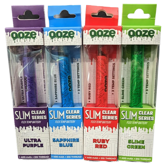 Ooze Slim Clear Vape Battery
