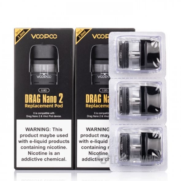 Voopoo Drag Nano 2 3ct Pod 0.8ohm