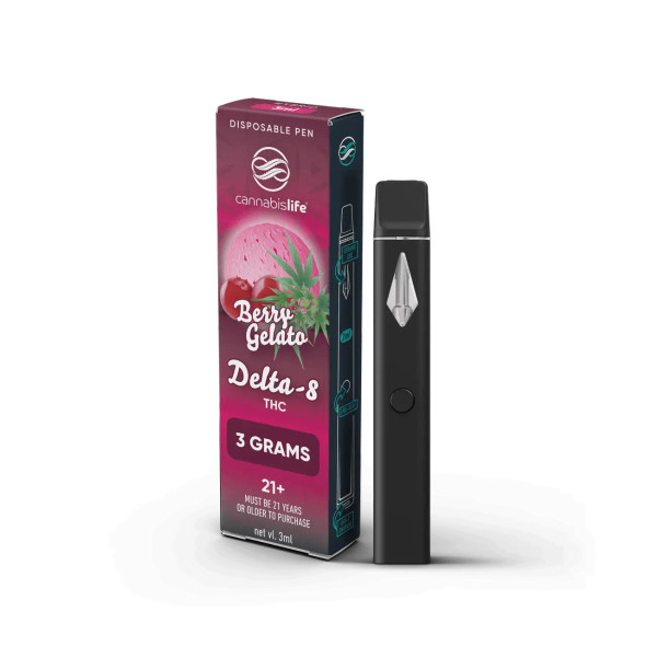 Cannabis Life D8 3g Disposable -(Display of 8)