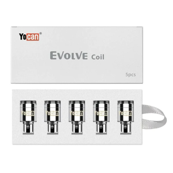 Yocan Evolve Quartz Dual Coil 5ct Box