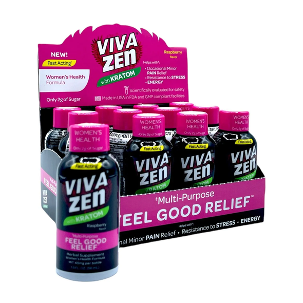 Viva Zen 12ct Box - Raspberry (Women's Health Formula)