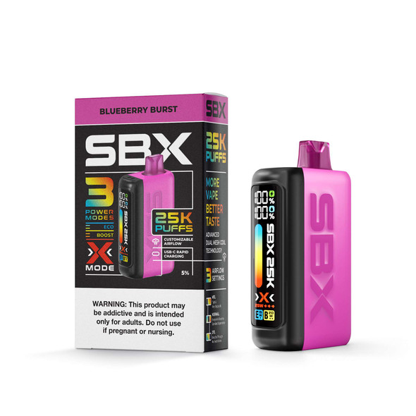 SBX 25K Puff Disposable SBX