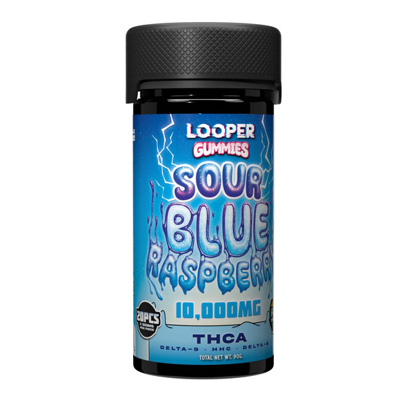 Looper D8+D9+THCA 10,000mg Gummies Jar Looper
