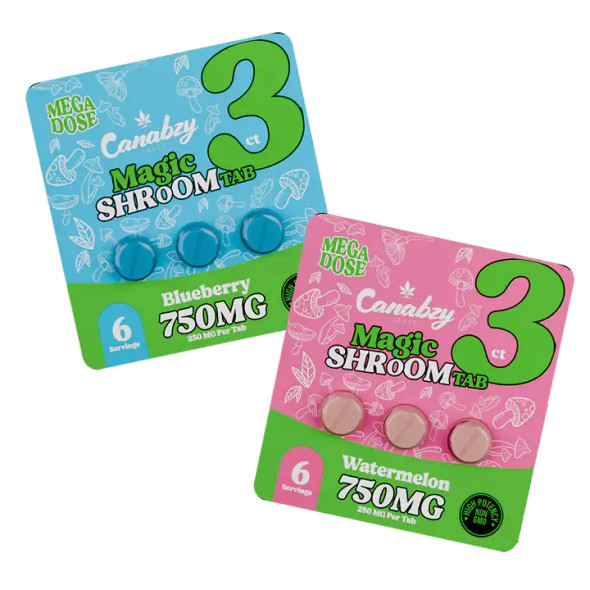 Canabzy Magic Shroom 3ct Tabs 10ct Box Canabzy