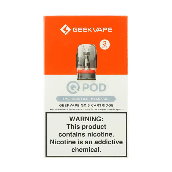 GeekVape Q 3ML Pod 3ct Box Geekvape
