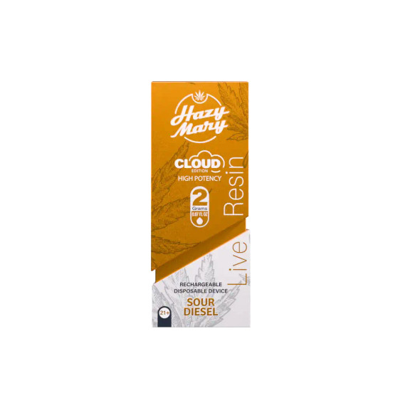 Hazy Mary THCA+THCP 2gm Disposable Cloud Edition Hazy Mary