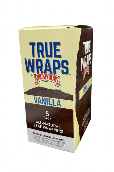 Backwoods True Wraps 5pk 16ct Box