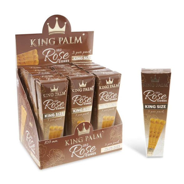 King Palm Cones King Size 3pk