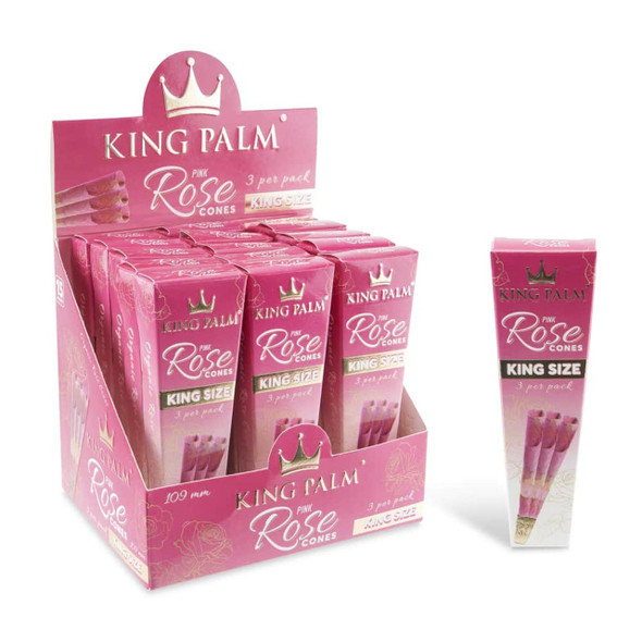 King Palm Cones King Size 3pk