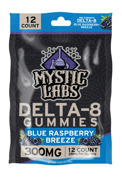 Mystic Labs Delta 8 Gummies 12pcs 6ct Box