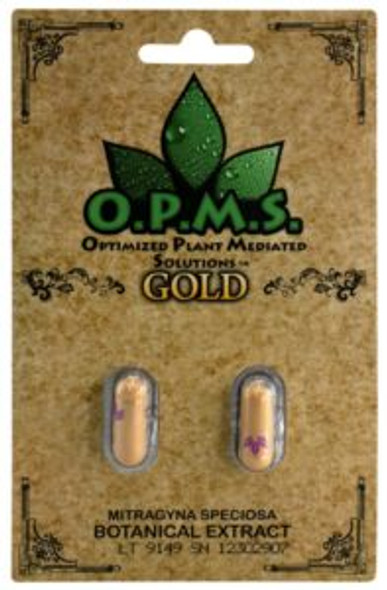 OPMS Gold Kratom Capsules