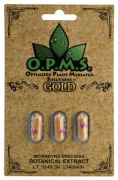 OPMS Gold Kratom Capsules