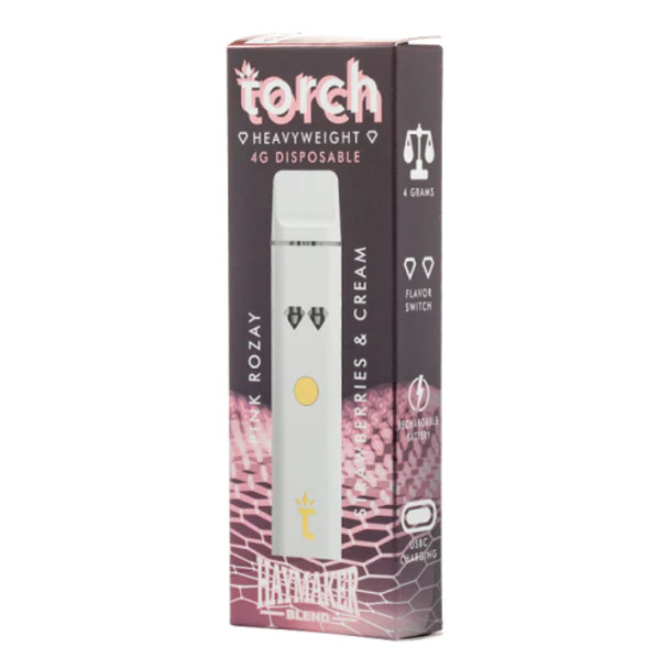 Torch Heavyweight THC-H, Delta 11, THC-JD Disposable 4g