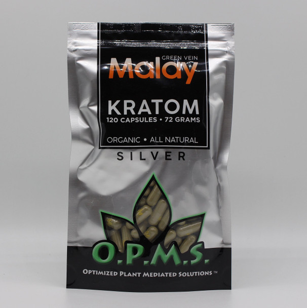 OPMS Silver Kratom Malay Capsules