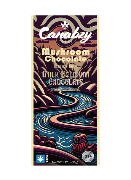 Canabzy Amanita Chocolate 1000mg