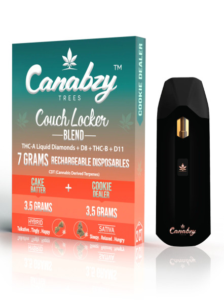 Canabzy 7g Disposable Couch Locker Blend