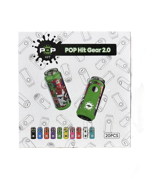 POP Hit Gear 2.0 Battery 20ct Display
