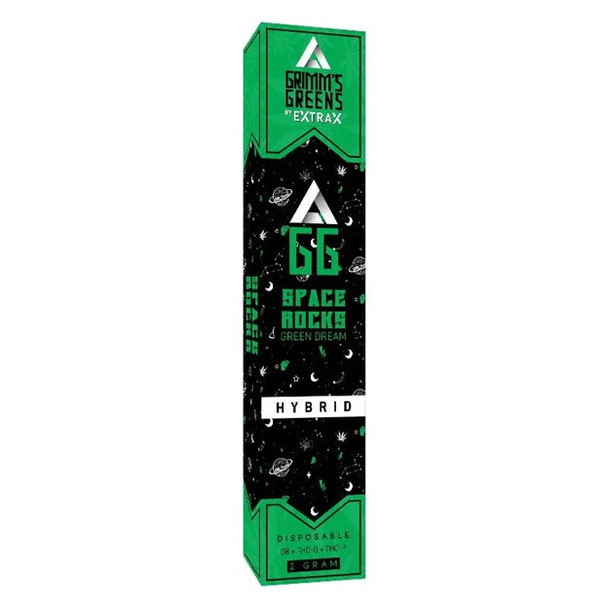 Extrax Grim Green's D8 THC -(Display of 10)