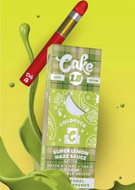 Cake Cold Pack 1.5g Live Resin Disposable
